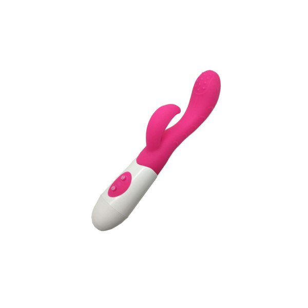 Vibromasseur Rabbit Rose avec picot de stimulation 